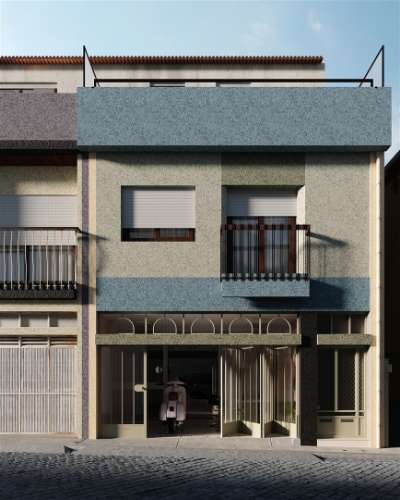 T2 remodelado e equipado c/ alpendre no Porto