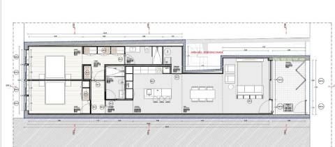T2 remodelado e equipado c/ alpendre no Porto