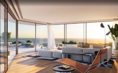 T3 com terraço em frente à praia em Vila do Conde