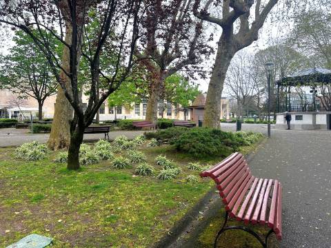 T1 c/ jardim e pátio em matosinhos sul p /arrendar