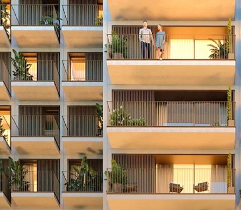 T3 c/ terraço de 36 m2 nos Jardins da Arrábida