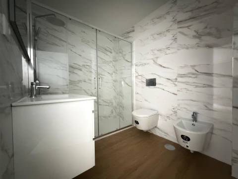 T2+1 novo c/ varanda p/ arrendar no Campo Alegre