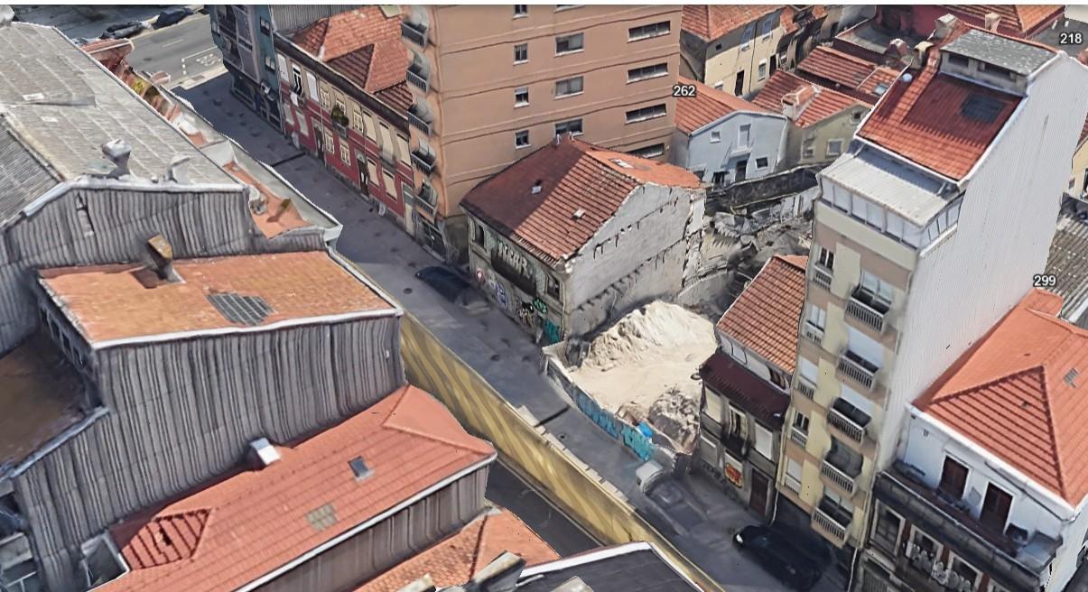 Prédio para construção no Porto