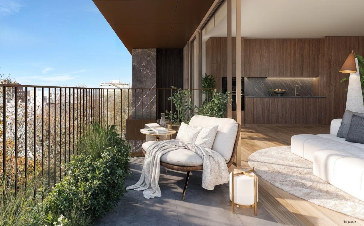 T2 c/ varanda e garagem em Matosinhos