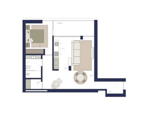 T1 com Varanda e Garagem em Matosinhos Sul – A 5 Minutos da Praia