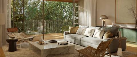 Apartamento T3 com 190  m² de área util, espaço exterior e estacionamento, no Foliage, no Porto.