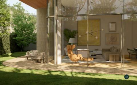 Apartamento T3 com 190  m² de área util, espaço exterior e estacionamento, no Foliage, no Porto.