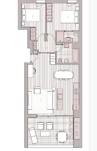 T2 NOVO no 8.º Andar c/ Varanda Sul/Poente, Garagem e Arrumo em Ramalde
