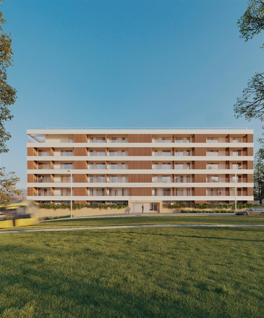 T1 em construção | Varanda | Garagem no Porto