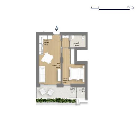 T1 em construção | Varanda | Garagem no Porto