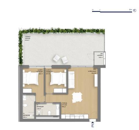 T2 em construção | Varanda | Garagem no Porto