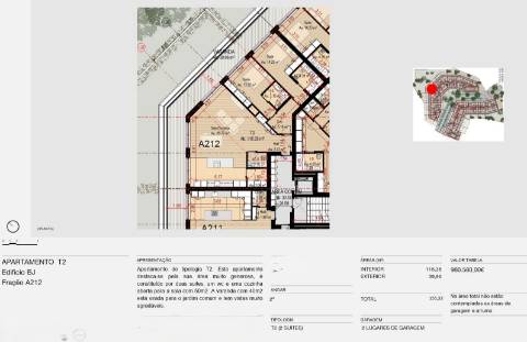 T2 | novo | Terraço 40 mt2 na Foz Velha no Porto