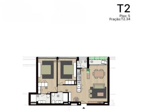 Penthouse T4 com varanda envolvente | Matosinhos Sul