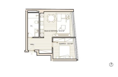 T1, em construção, no Bairro dos Músicos | Porto