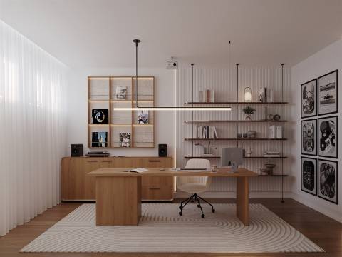 T2 remodelado e equipado c/ alpendre no Porto