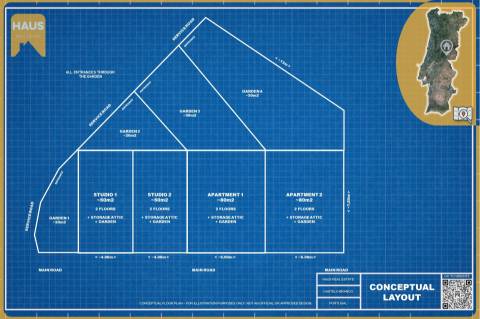 Habitação 590m2 - Imóvel Urbano Versátil - Castelo Branco