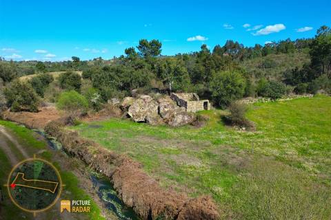 Terreno 1.1ha com Ruína e Vale Fértil | Cafede, Castelo Branco