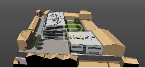 Lote de terreno urbano  para construção de edifício destinado à Habitação Multifamiliar e Comercial