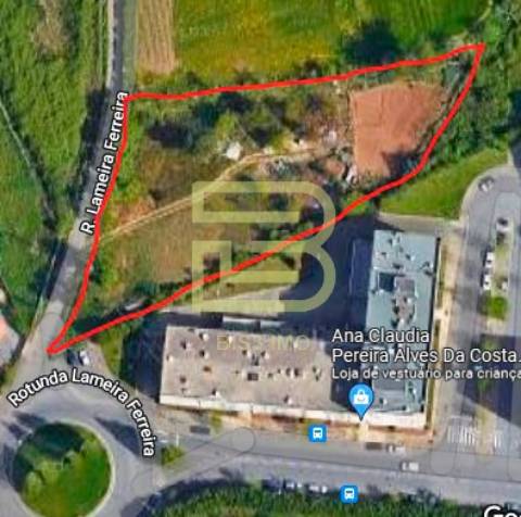 Lote de terreno para construção, situado junto ao Continente de Valongo