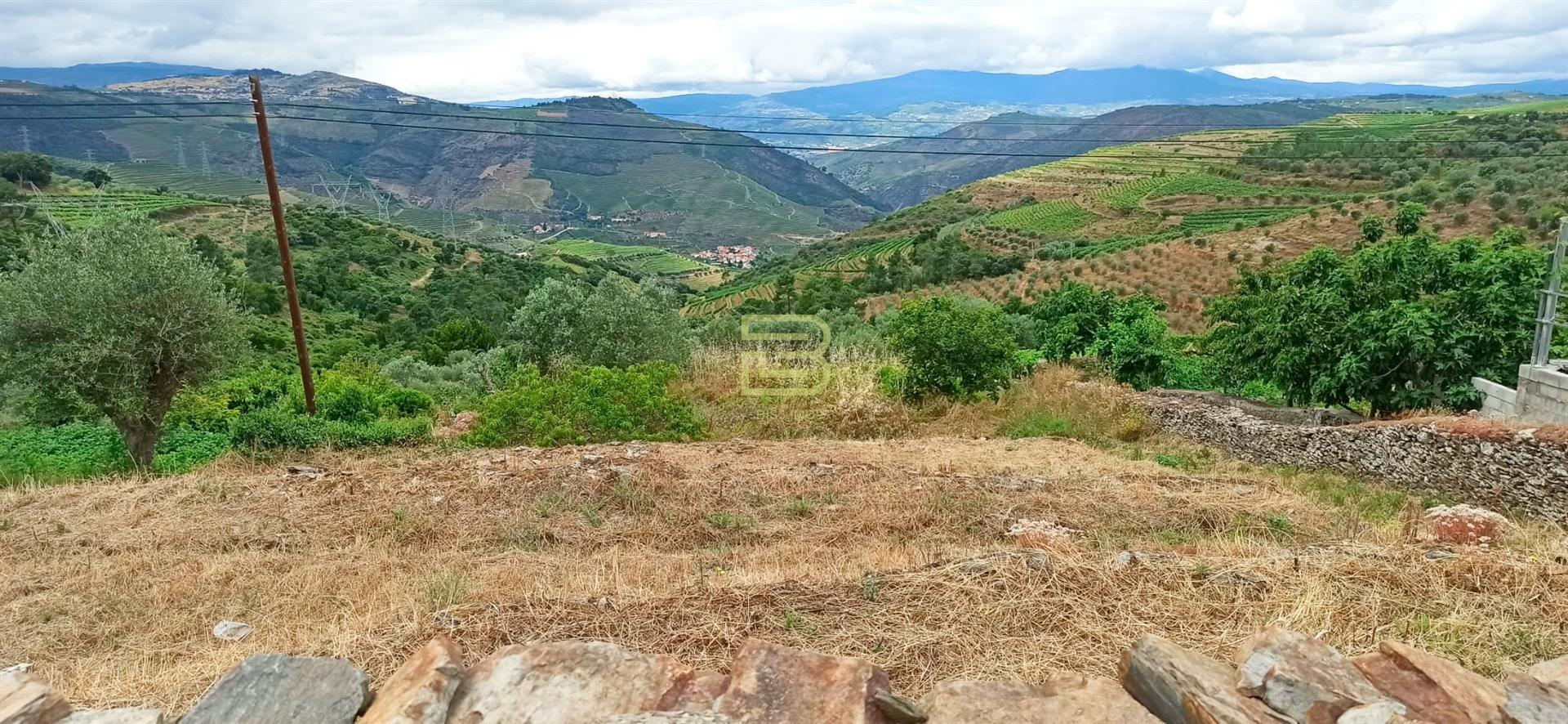 Terreno urbano com duas frentes, com uma área total de 1960 m² localizado em Vila Seca, Armamar