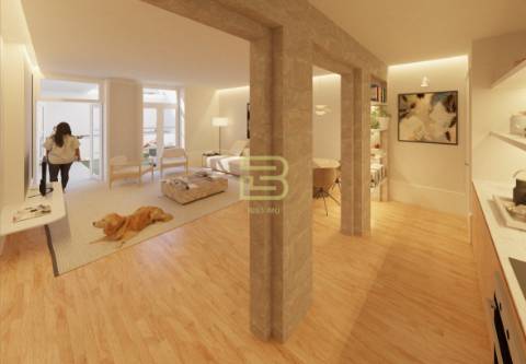 Prédio com projeto aprovado e licença de obras, na primeira linha do Rio Douro, Bonfim, Porto