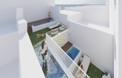 Prédio com projeto aprovado e licença de obras, na primeira linha do Rio Douro, Bonfim, Porto