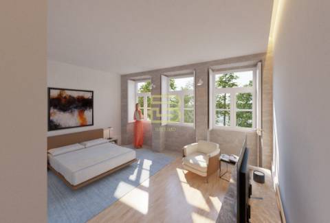 Prédio com projeto aprovado e licença de obras, na primeira linha do Rio Douro, Bonfim, Porto