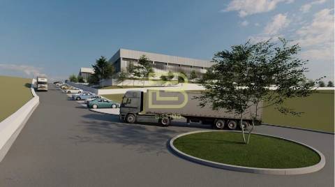 Terreno para construção de Armazém industrial, com 17.900m2, em Vila do Conde.