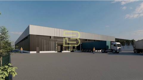 Terreno para construção de Armazém industrial, com 14.500m2, em Vila do Conde.