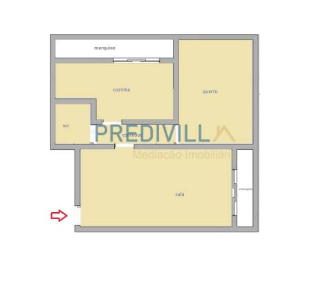 Apartamento T1 Venda em Árvore,Vila do Conde