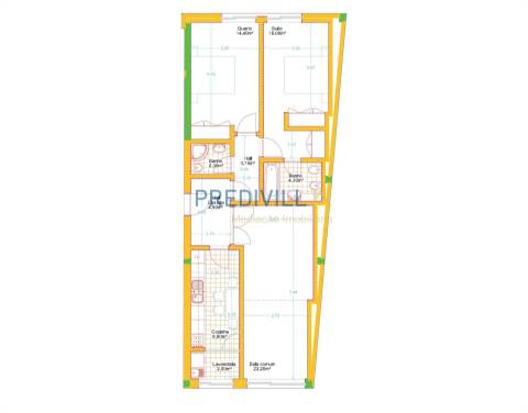 Apartamento T2 Venda em Moreira,Maia
