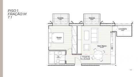 Apartamento T1 Venda em Labruge,Vila do Conde