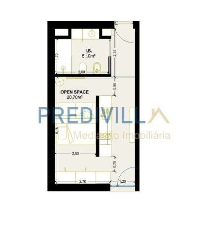 Apartamento T0 Venda em Barcelos, Vila Boa e Vila Frescainha (São Martinho e São Pedro),Barcelos