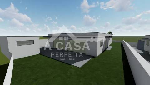 Moradia isolada térrea T3+1 de luxo com garagem e anexo em Travanca