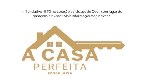 Apartamento T2 com varanda e garagem no centro