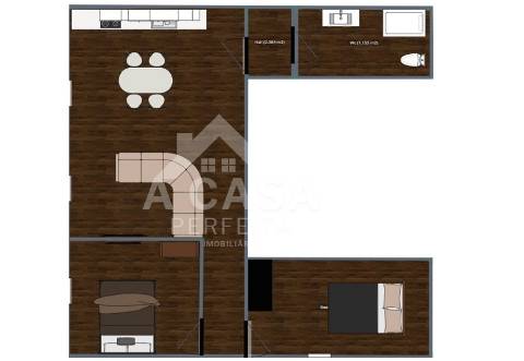 Prédio todo remodelado com 2 moradias T2 e 1 moradia T1 independentes em Souto