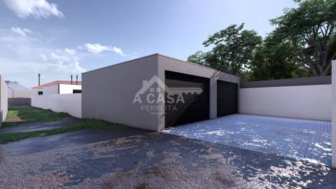 Moradia geminada térrea T2 totalmente renovada com garagem em São Martinho da Gândara