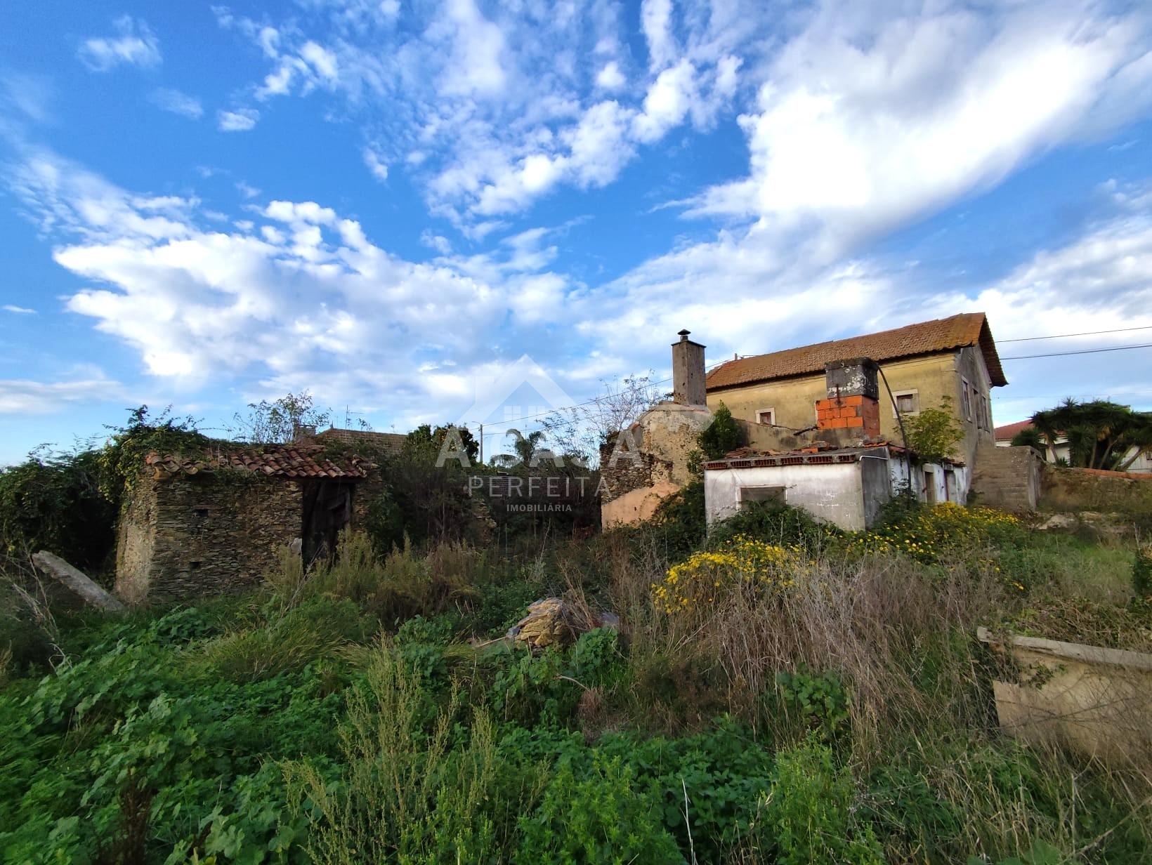 Moradia isolada T3 para restauro e logradouro em Válega