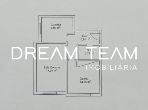 Apartamento T1 no Bairro Afonso Costa - Setúbal