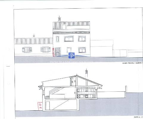 Moradia recém-construída com vista para a beleza paisagística do Algarve
