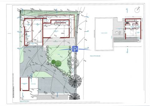 Moradia Tradicional com Piscina e Anexo Contemporâneo Deslumbrante, com espetacular vista mar