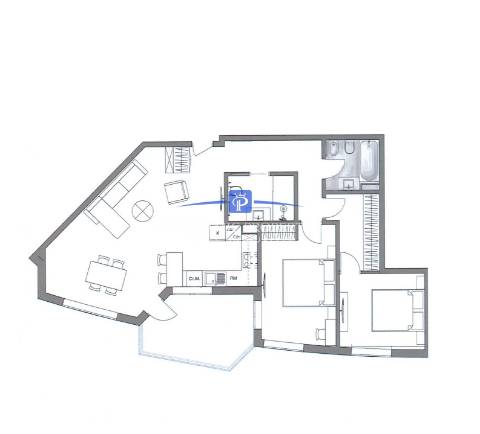 Luxuosos e modernos apartamentos T2 em construção