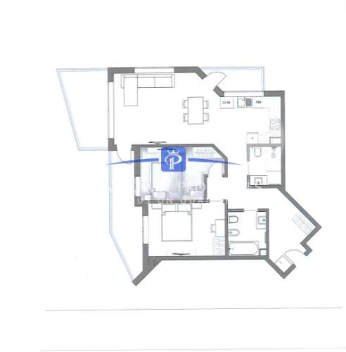 Luxuosos e modernos apartamentos T2 em construção