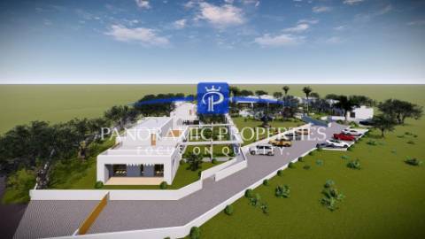 Lote de terreno com projeto aprovado para 18 propriedades