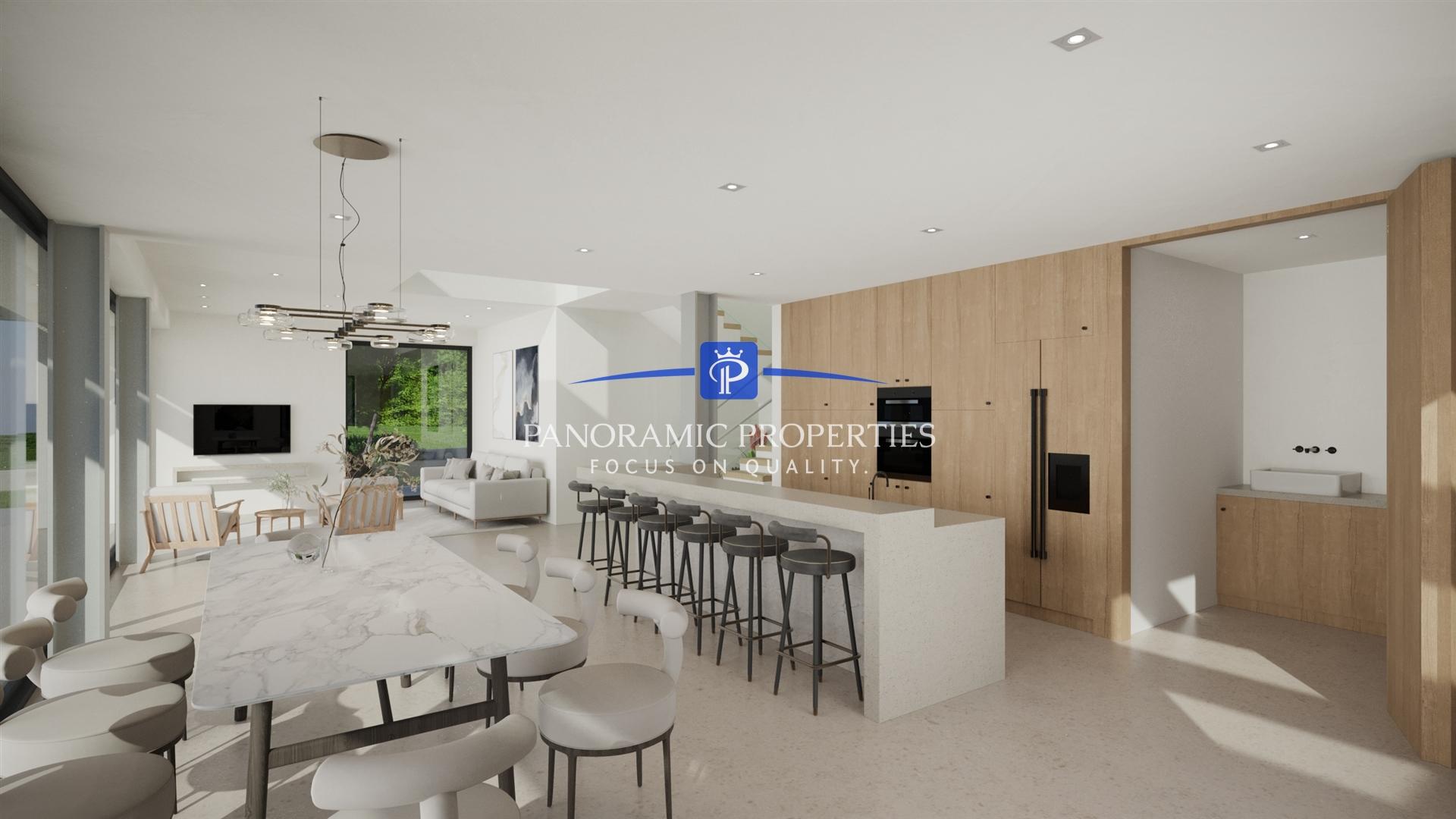 Luxuosa moradia nova de 4 quartos com piscina privada, perto da Praia do Carvoeiro