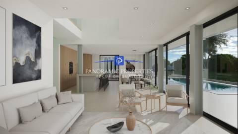 Luxuosa moradia nova de 4 quartos com piscina privada, perto da Praia do Carvoeiro