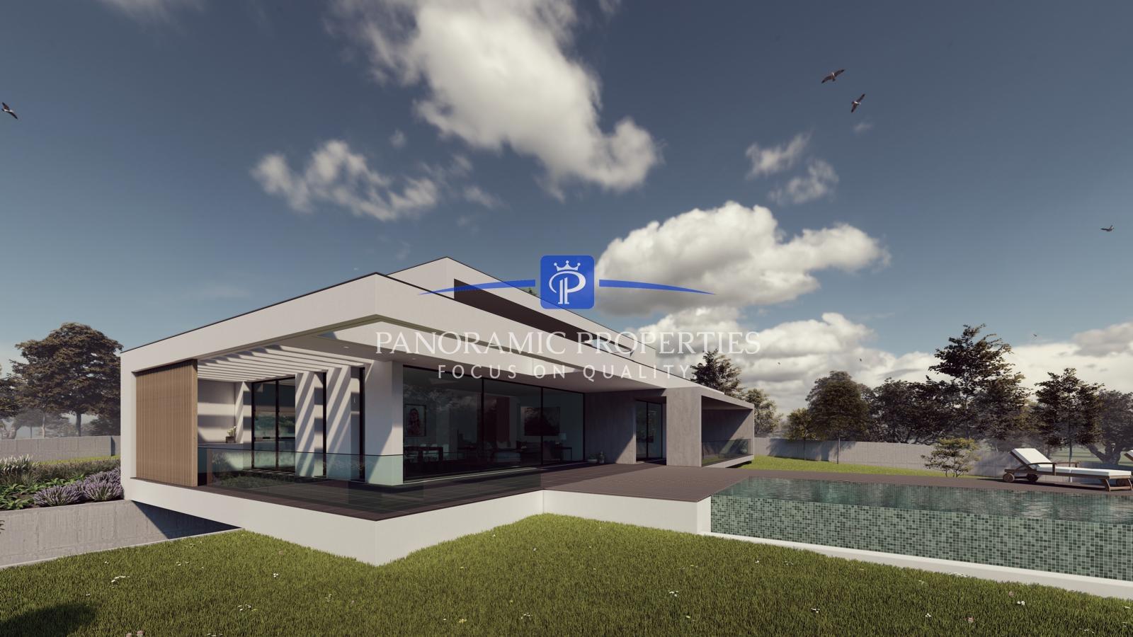 Moradia excepcional com 5 quartos e vista mar, com piscina aquecida, em Carvoeiro – Construção nova