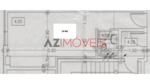Vende-se fração com 31 m2, neste momento com...