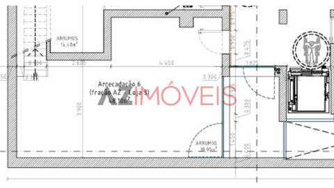 Loja/ Galeria Comercial com 168 m2 - Cave +...