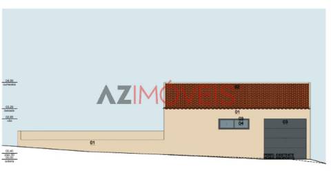 Moradia em Construção, em Lote de 2.056 m2 com...